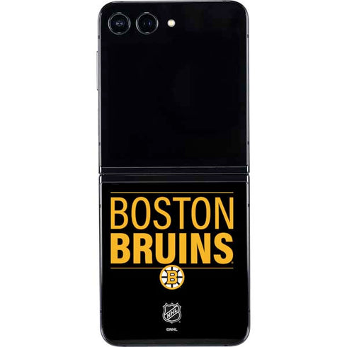NHL Boston Bruins Lineup Galaxy Z Flip5 5G Skin